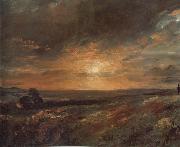 John Constable, Hampsted Heath,looking towards Harrow at sunset 9August 1823